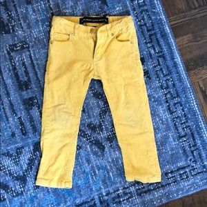 Mini Rodini Yellow Cords size 92/98